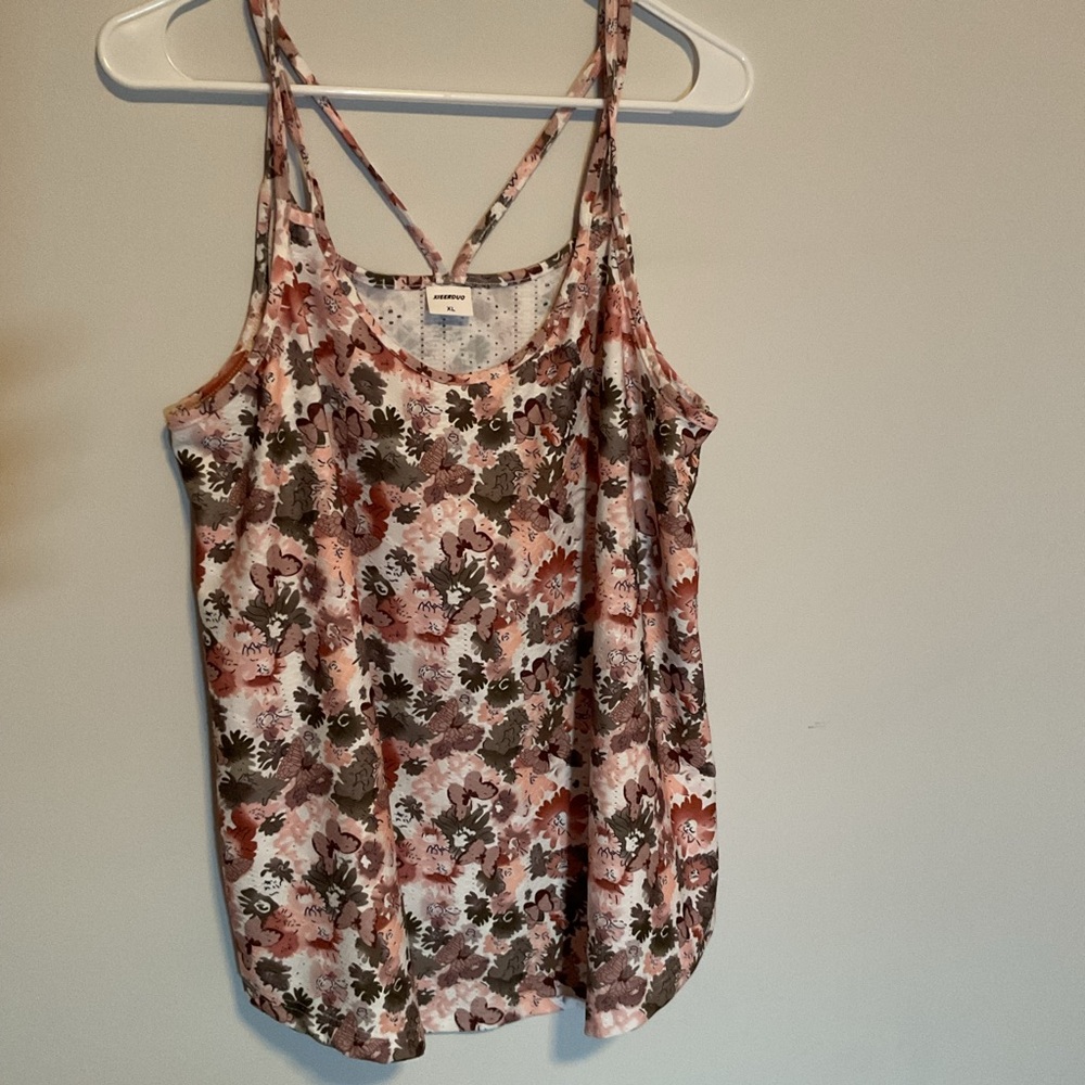 Floral Print Women's Top